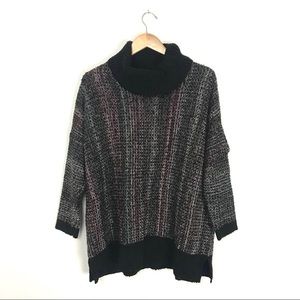 J JILL COWL SWEATER